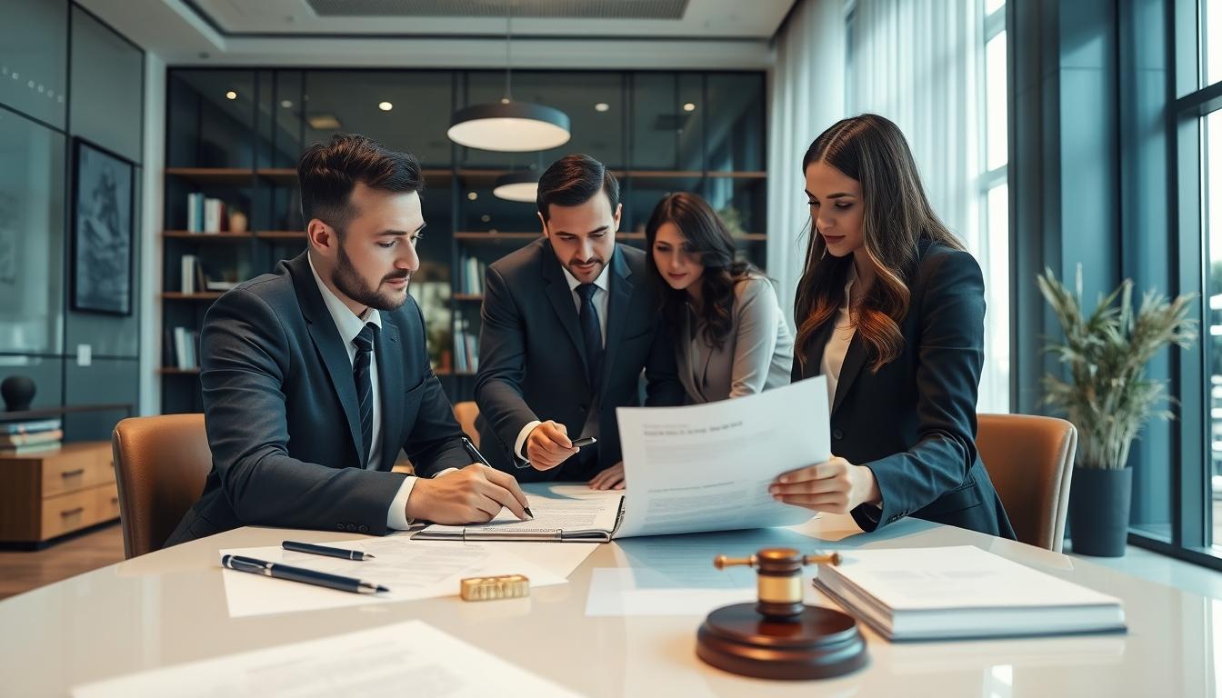 Business contract documents